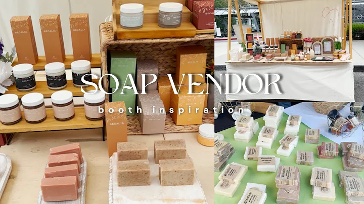 Soap Vendor Ideas for Farmers Market, Craft Fair, Festival, Vendor Event Booth Inspiration!