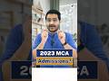 💥MCA Admissions 2023 Last Chance! CUCET 2023 Phase 2 MCA from Chandigarh University! #shorts #cucet