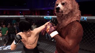 Ufc 5 - Bruce Lee Vs. Bear - Dragon Fights 🔥🐲