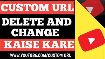 How to remove Youtube custom URL & claim a new one