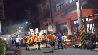 民國112年 歲次癸卯年 過溝建德宮 火燈夜巡 夜間祈安遶境 第一天