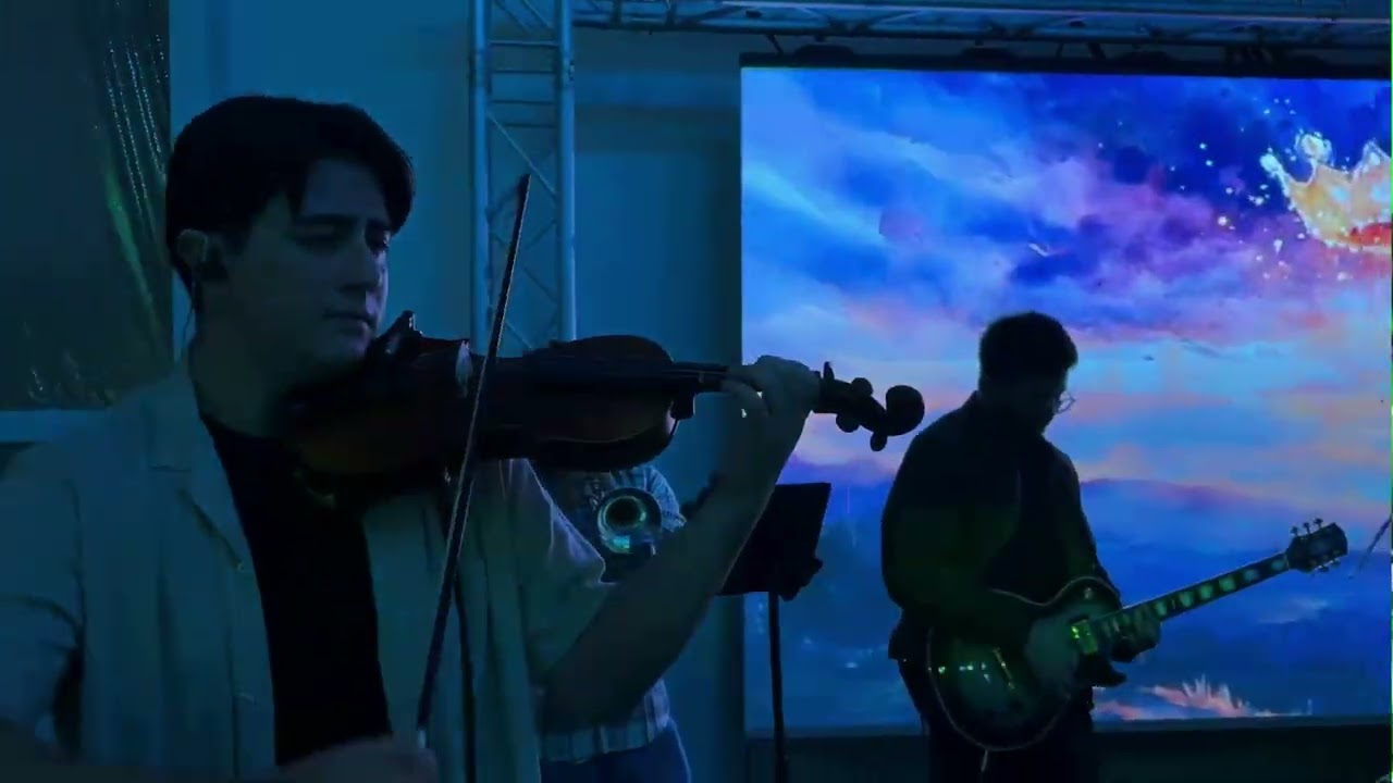 Y cantan Santo al gran Rey. Genesis campos en Brooklyn NY