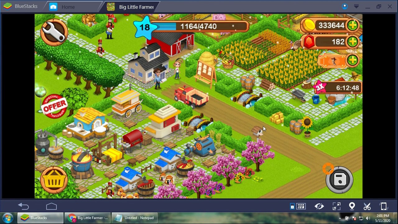 Big Little Farmer Unlimited GEM Hack 2020 YouTube