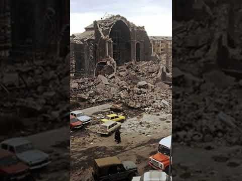 Video: Jordskælv i Spitak i 1988