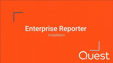 Enterprise Reporter - Installation