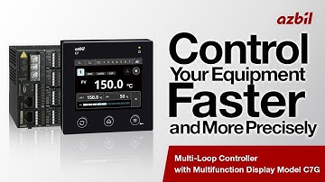 Multi-Loop Controller with Multifunction Display Model C7G | Azbil Corporation