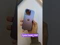 How to Check Battery Cycle Count on 14 Pro or Older#shorts #batterylife #17promax