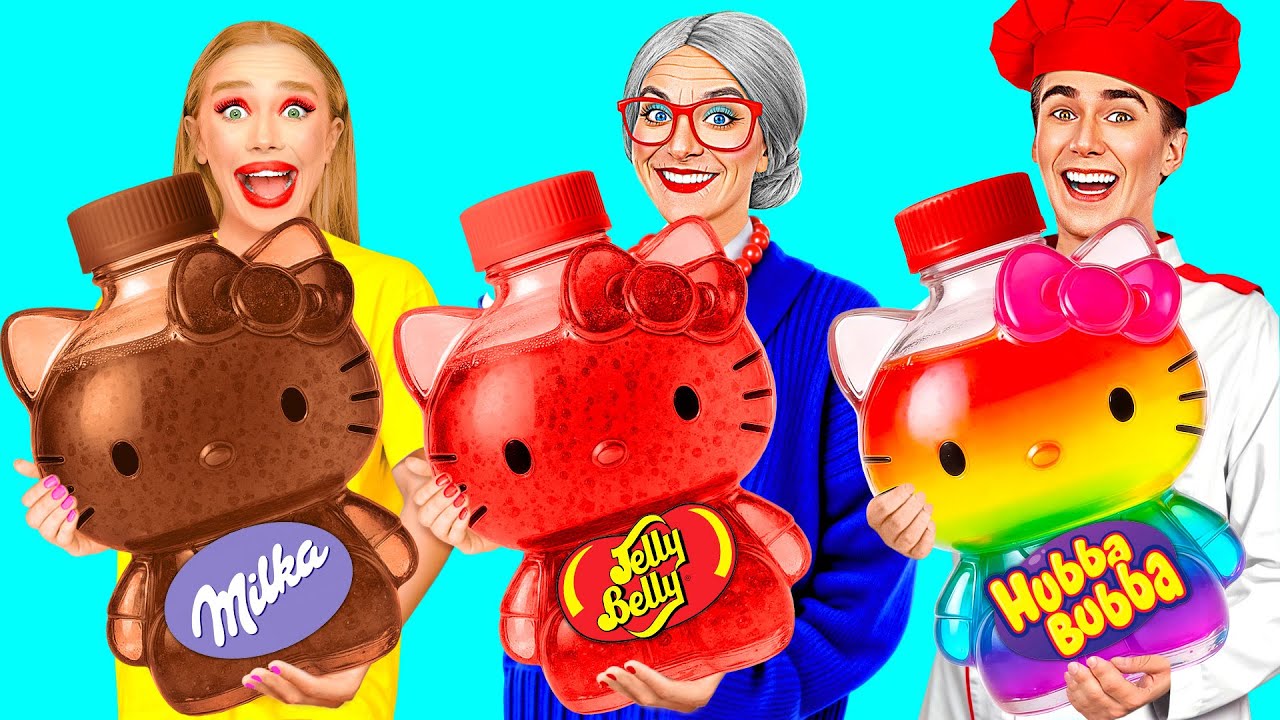 Кулинарный Челлендж: Я против Бабушки | Фантастические Кулинарные Рецепты от Crazy DO