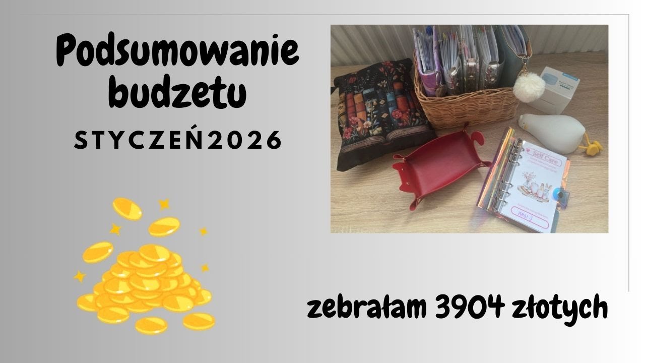 💰 Podsumowanie budżetu domowego - STYCZEŃ 2026 💰