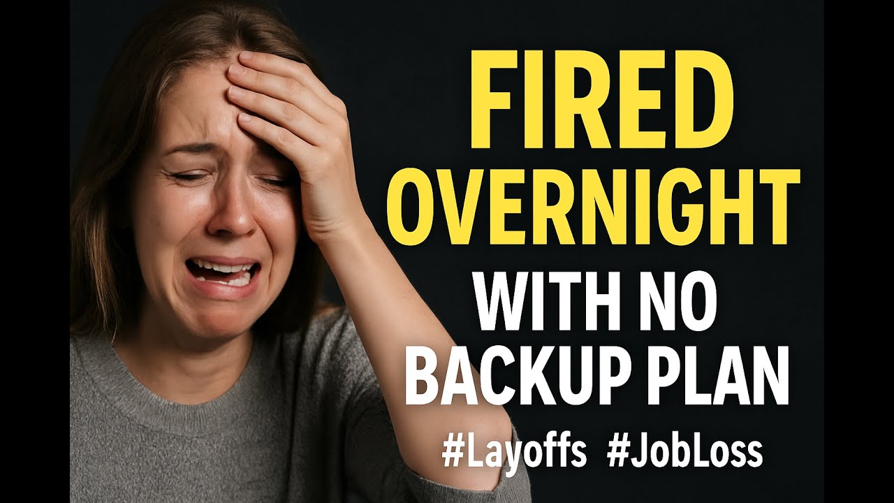 I Lost My Job Overnight and Learned the HARD WAY #layoffs #jobloss ...