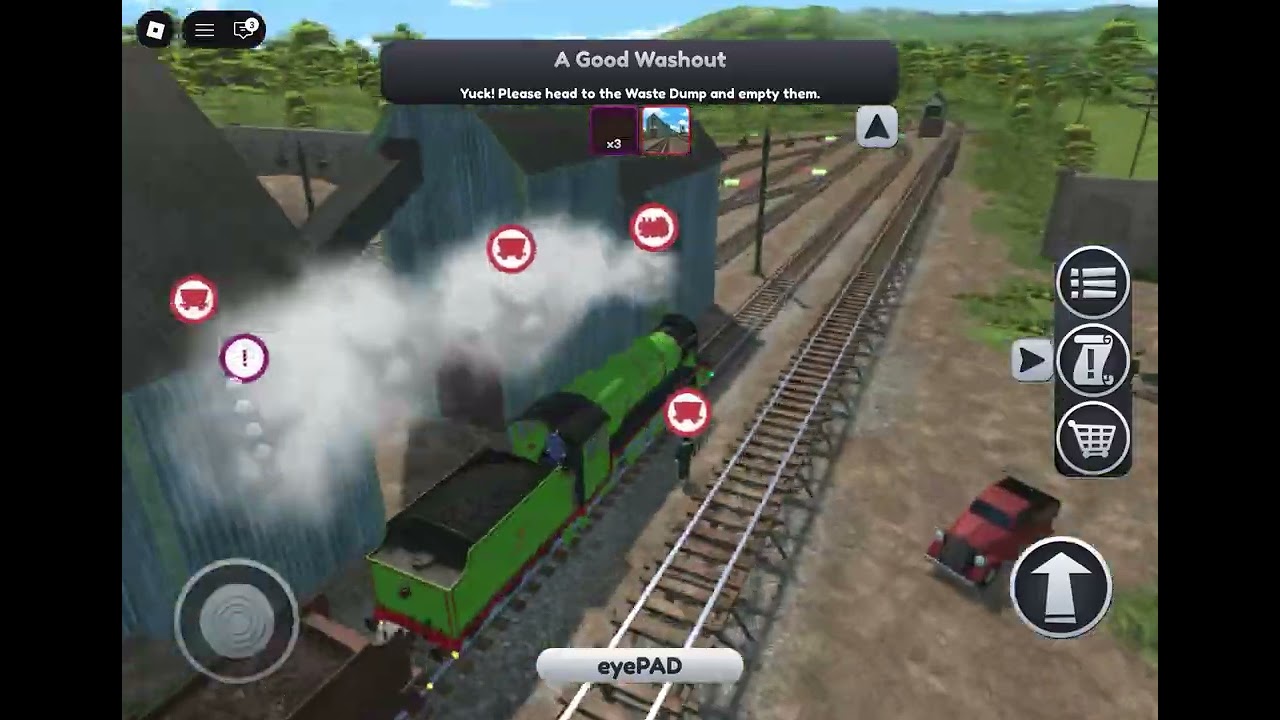 Totorial of how to do the a good washout mission in nowhere railways