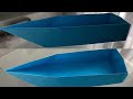 How to make a paper boat  simple origami master