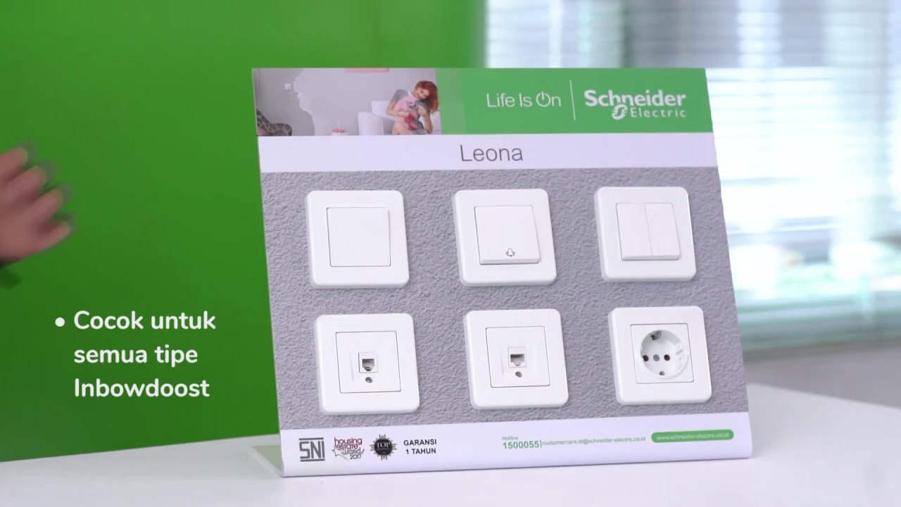 Schneider Electric Bouton Poussoir Lumineux Encastré Leona - Prix pas cher