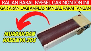 Cara Membuat Mesin Amplas Duduk Mini 12 Volt