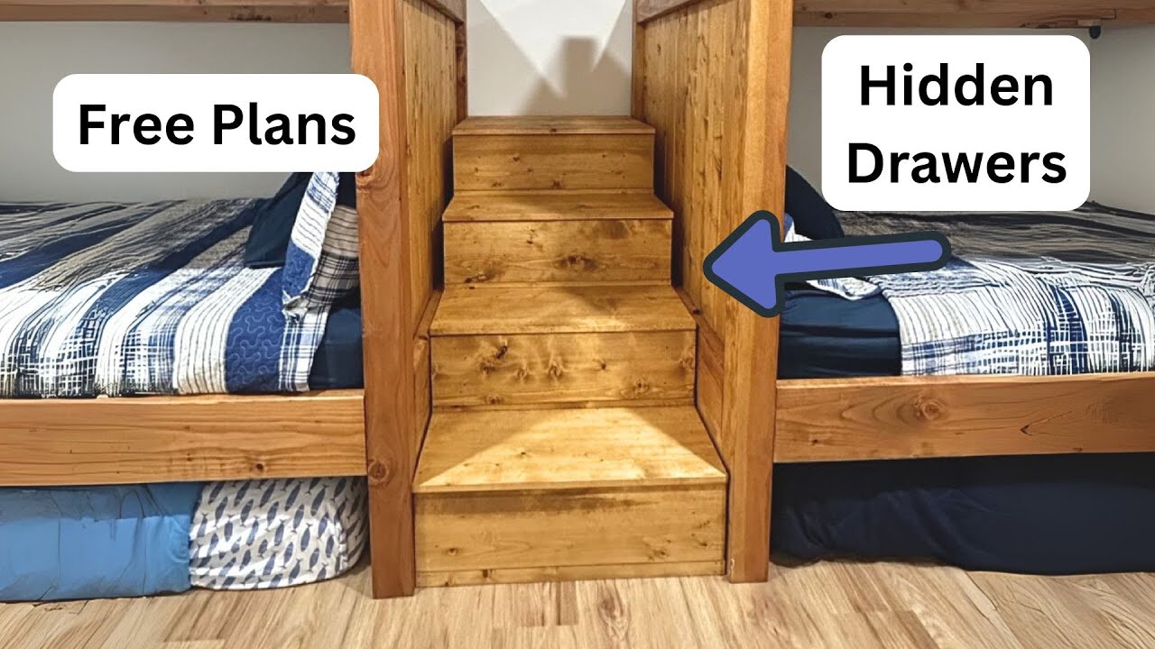 How to Make a Wooden Bunk Bed With Drawers: Easy DIY Guide