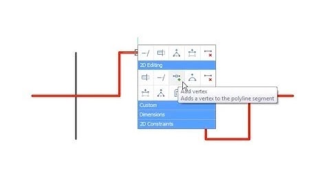 How to edit poly lines with the Quad