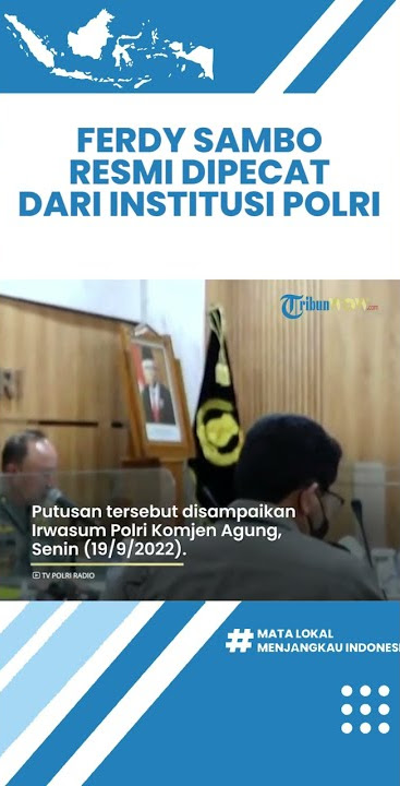 Hasil Banding Ditolak, Ferdy Sambo Tersangka Kasus Brigadir J Resmi Dipecat dari Institusi Polri