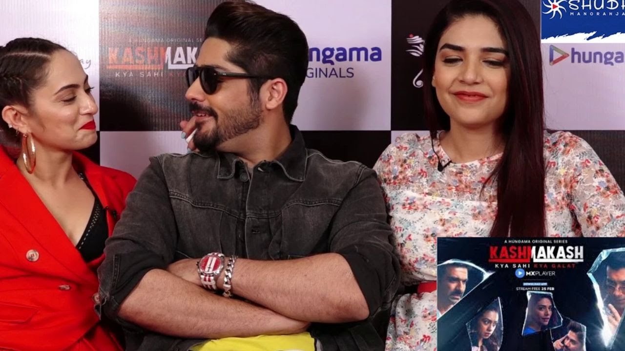 Anjum Fakih, Abhishek Kapur, Lavina Tandon talk about their kissing scenes in Kashmakash Web Series