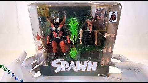 (ASMR) McFarlane Toys: Spawn 30th Anniversary: Spawn & Todd McFarlane 2-Pack Unboxing!