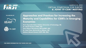 Approaches & Practices for Increasing the Maturity & Capabilities for CSIRTs in Emerging Economies