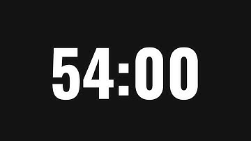 54 Minute Timer