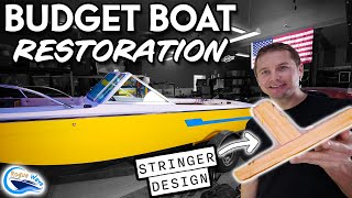 Budget Boat Build Continued! Stringers and Floor Install.