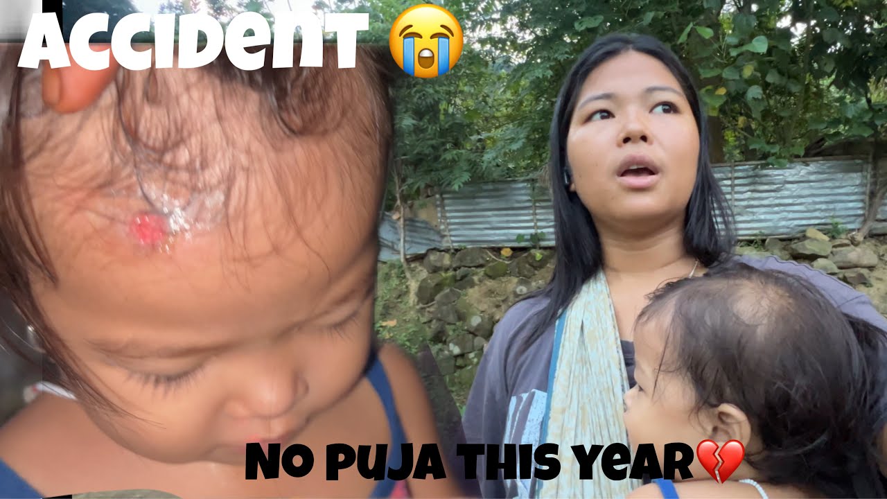 ACCIDENT 💔| Mera Niece Ka Saar Pat Gaya😭💔| No puja This Year 