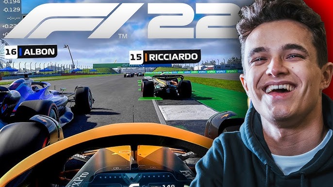 Lando Norris Plays F1 23 For The First Time! 