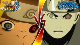 Nine-Tails Boss Fight Comparison-Naruto Storm 3 VS Naruto Storm Connections