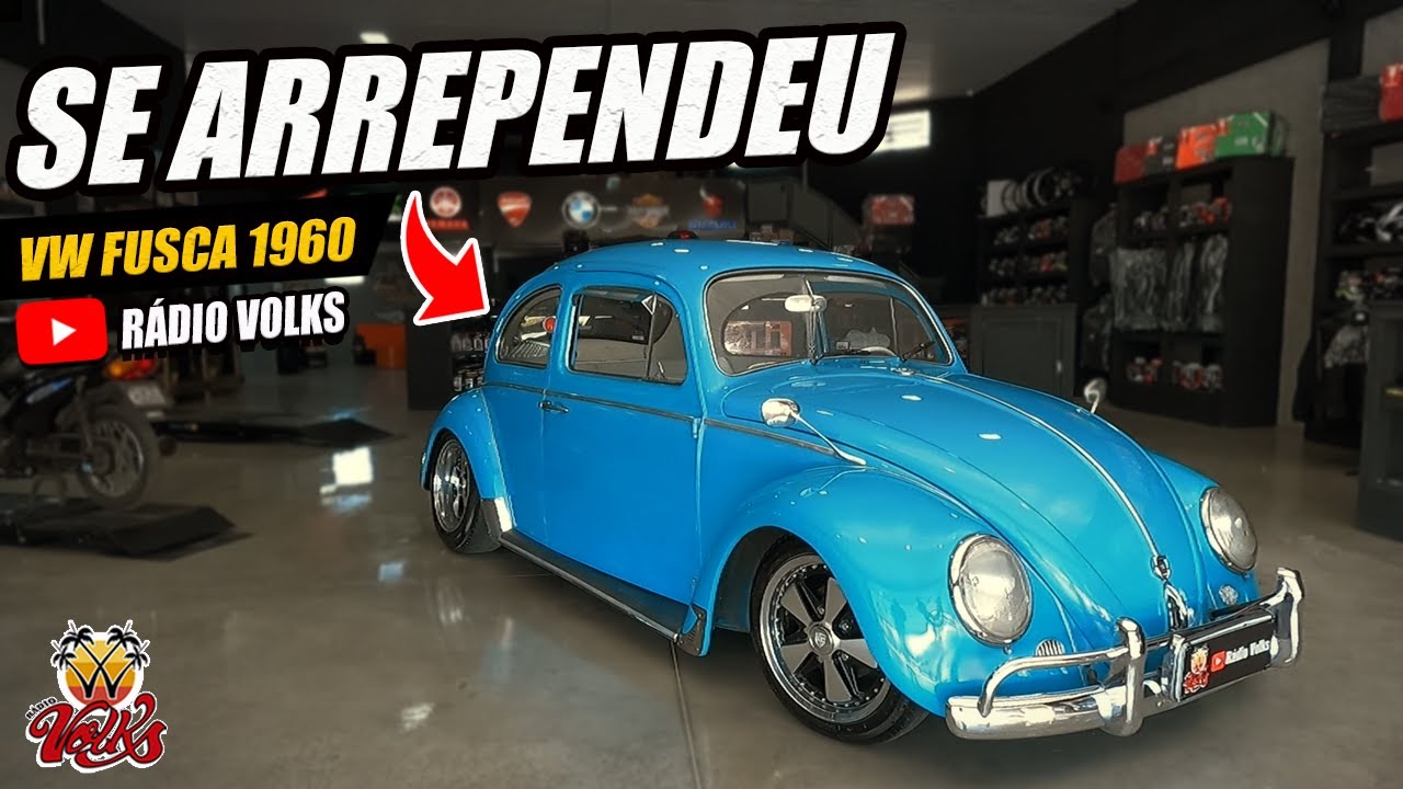 Se arrependeu e agora quer ficar com o Vw Fusca 1960 - Sintoniza ai !!! - Rádio Volks