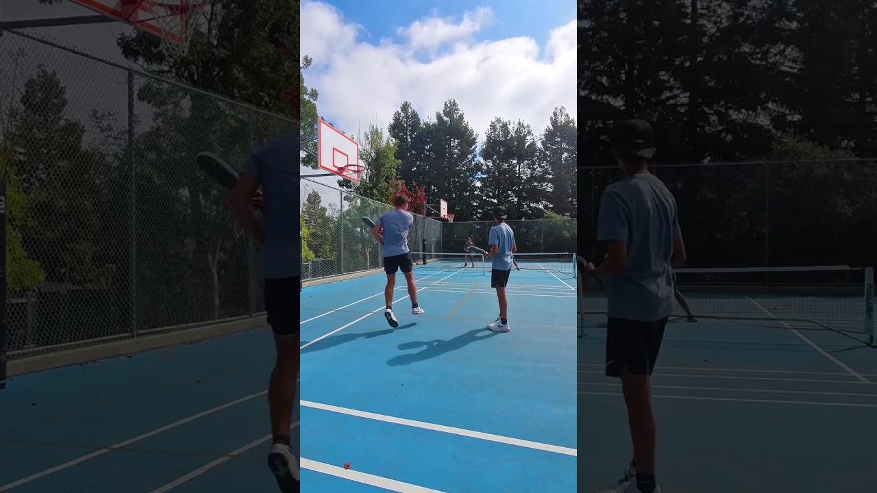 Pickleball gameplay (longer form content)