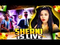 FF SHERNI IS BACK❤🔥 ||FREE FIRE LIVE GUILD TEST||GUILD TEST 1 VS 1 WITH GIRL|| #freefire
