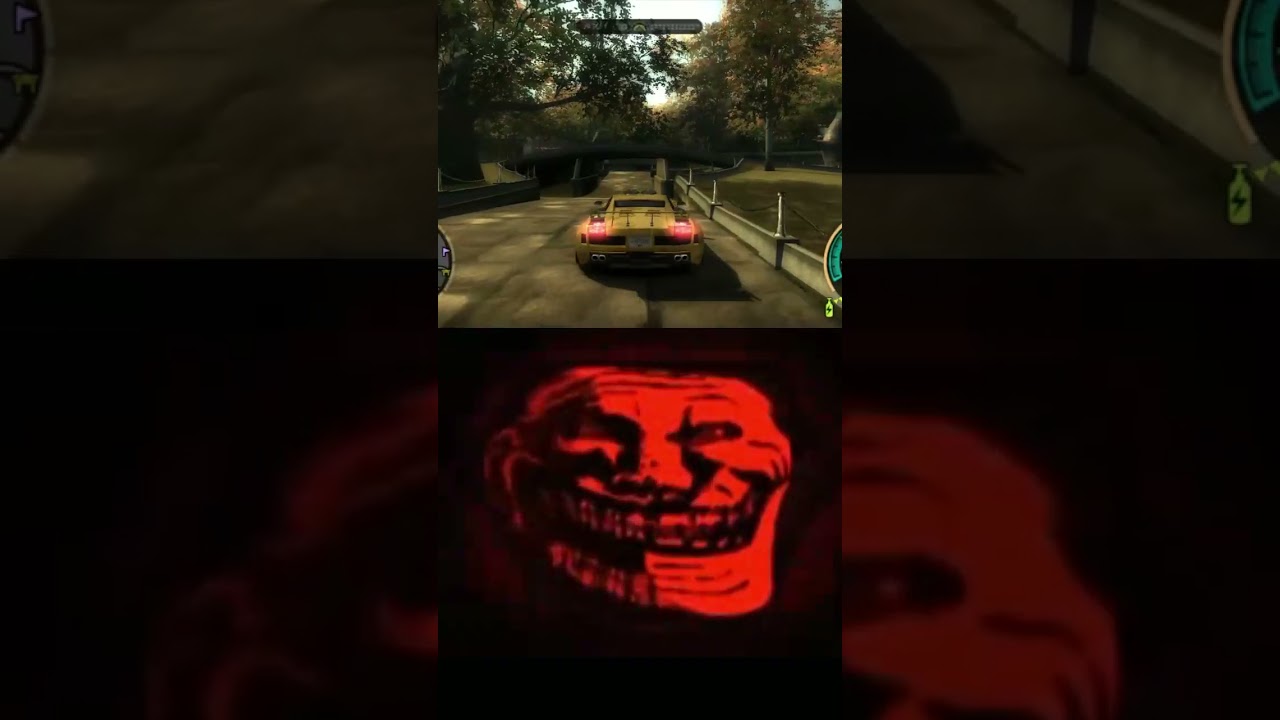 NFS Most wanted troll bug