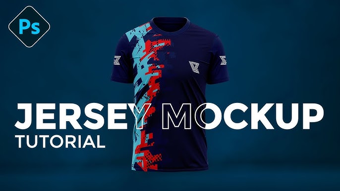 Creating Sublimation Print File From a Jersey Mockup