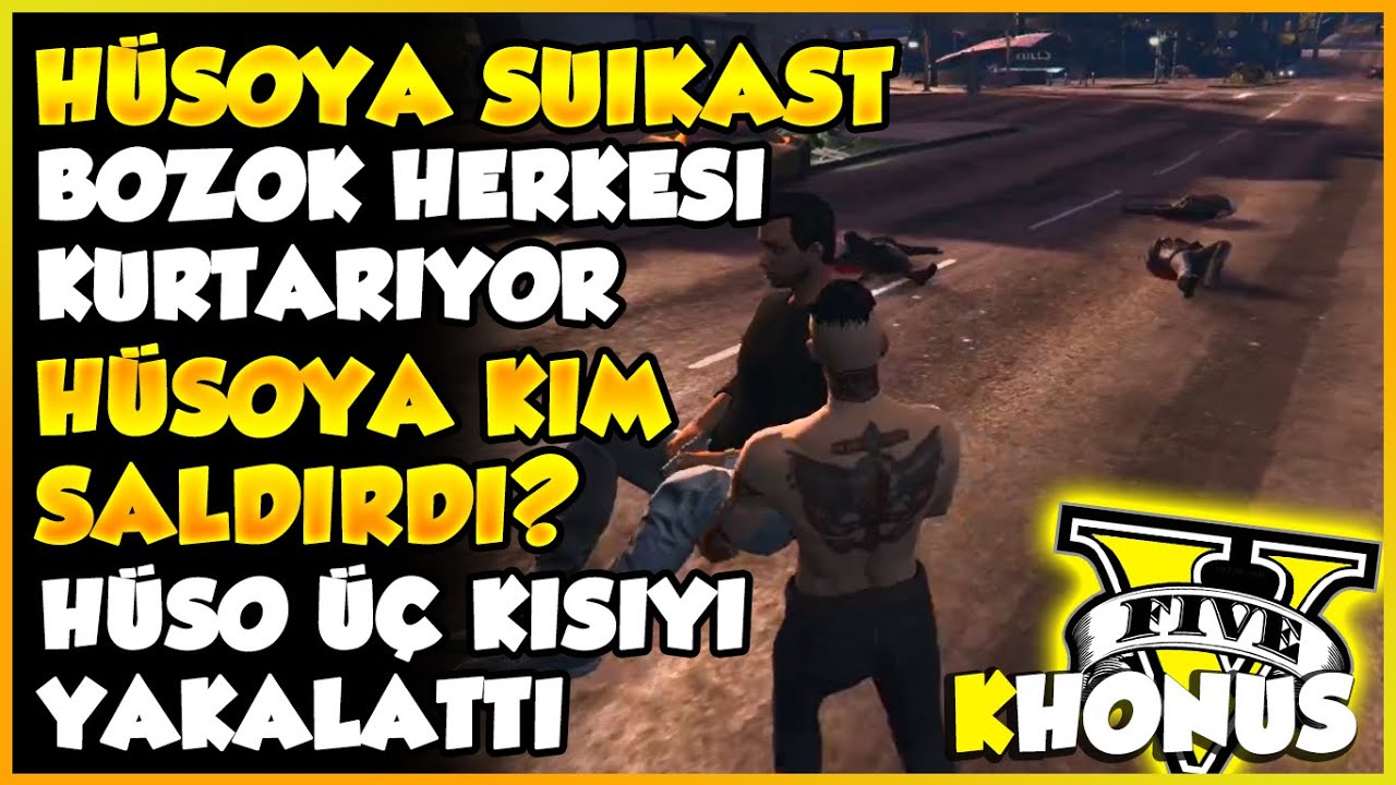 HÜSOYA SUİKAST DÜZENLENİYOR | LSPD Çavuş Kağan Bozok herkesi kurtardı - EightBorn V