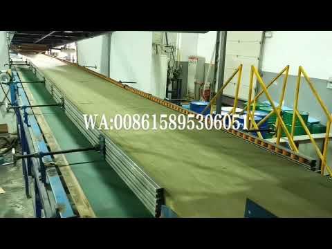 PU PIR wool sandwich panel line, línea de paneles sándwich, линия по производству сэндвич-панелей