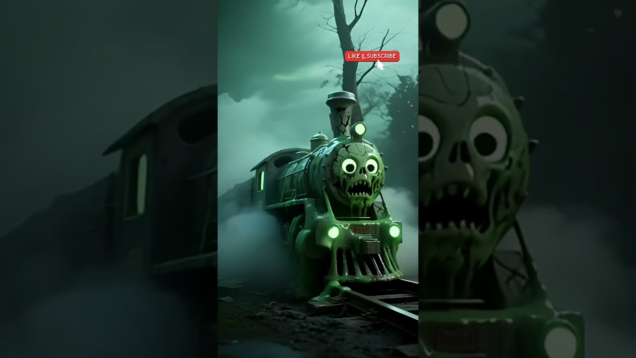 Zombie Slime Attack! Train Turns Undead 💀🚂