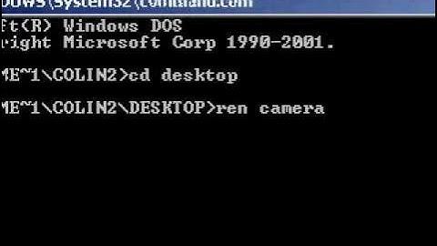Windows: Error renaming file or folder