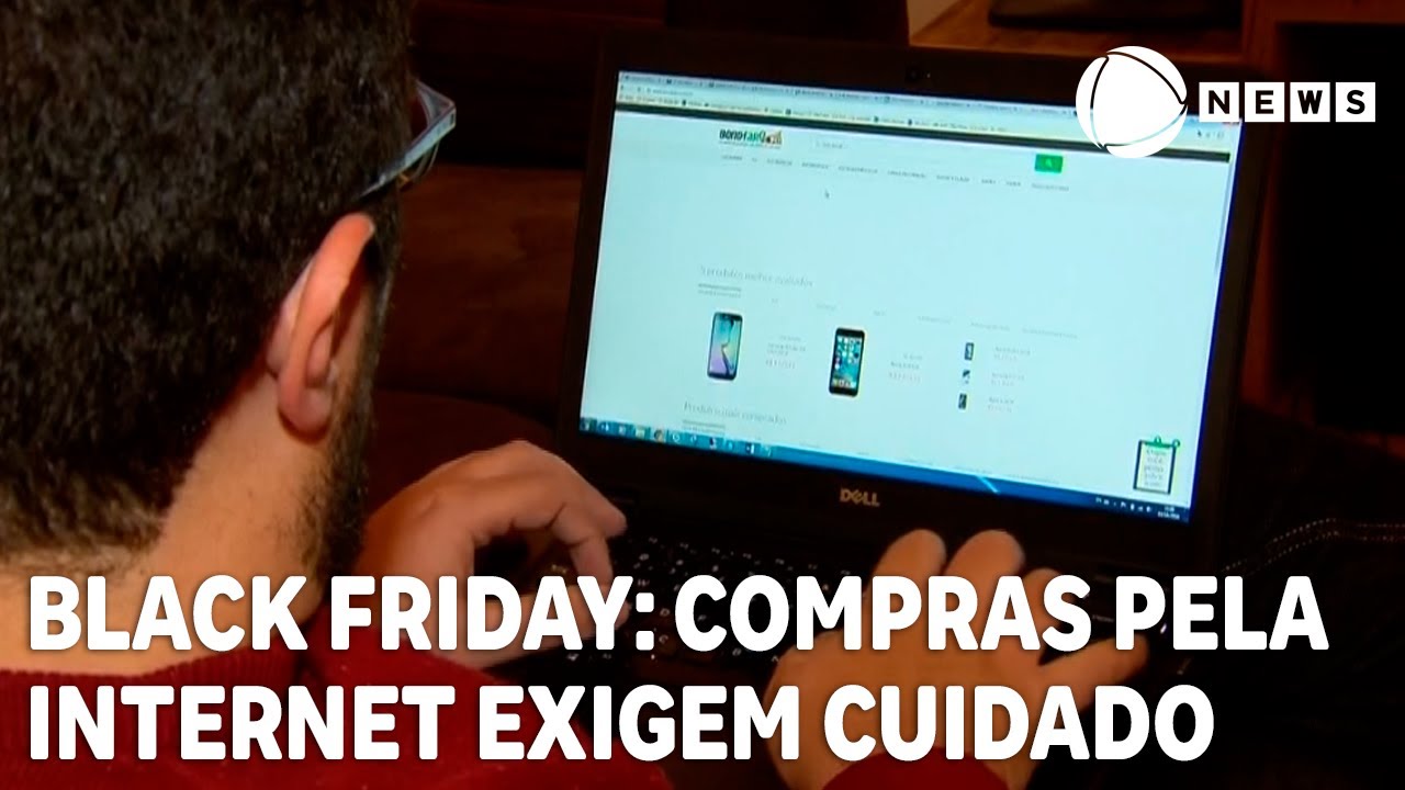 Black Friday: compras pela internet exigem cuidado maior