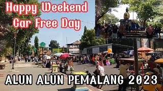 alun alun pemalang - car free day #wisata #jalanjalan #wisatapemalang