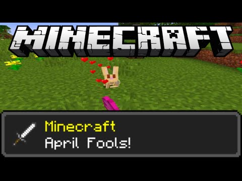 Minecraft - April Fools 2015! - YouTube