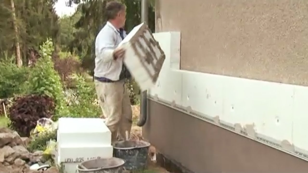 50 Jahre altes Haus erreicht Neubau-Niveau - Teil 2 (Dämmung) - YouTube