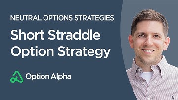 Short Straddle Option Strategy - Neutral Options Strategies - Options Trading Strategies