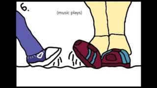 Aviva And Koki Tapping Their Feet To I Wrote This Song