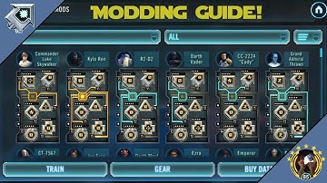 SWGoH - Beginners Guide To Mods!