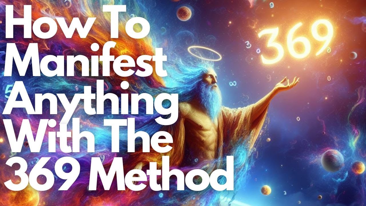 How to Manifest Anything You Want - 369 Method - YouTube