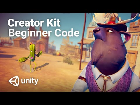 Creator Kit : Code. 초심자용 유니티 코딩 튜토리얼을 소개합니다