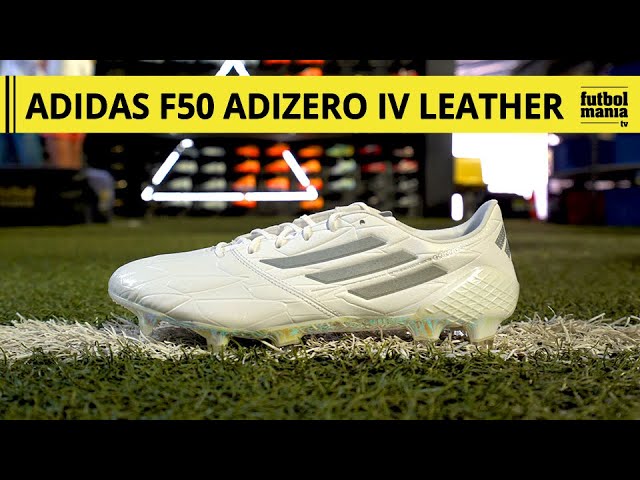 arbusto posterior Seguro adidas F50 adizero IV Leather - YouTube