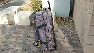 A giant rolling tote bag