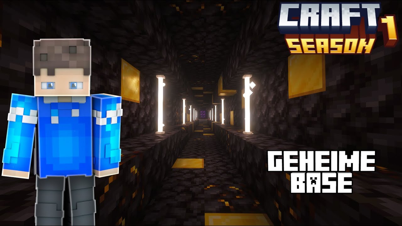 Wir bauen eine geheime base in CraftSeason1